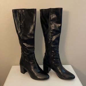 Franco Sarto Black Boots